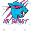 Mr Game Beasts Funny  Shower curtain Official Mr Beast Shop Merch