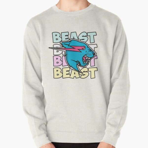 Mr Beast Retro Vintage Pullover Sweatshirt - MrBeast Shop