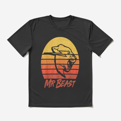 Mr Beast Funny Mr Gaming Sunset Silhouette T-shirt Official Mr Beast Shop Merch