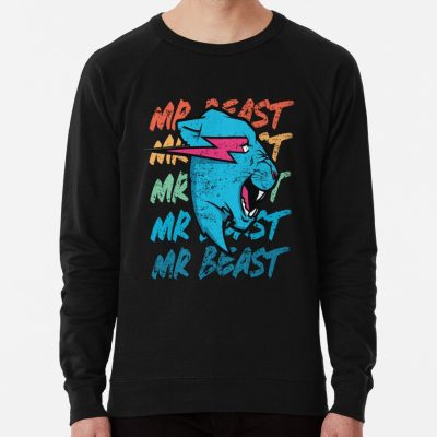 Retro Vintage Mr Beast Funny Sweatshirt Official Mr Beast Shop Merch