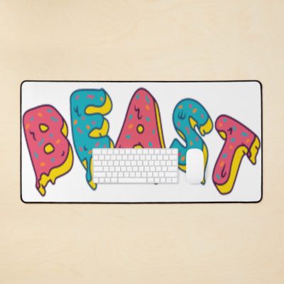 Mr Beast Frosted Mousepad desk mat Official Mr Beast Shop Merch