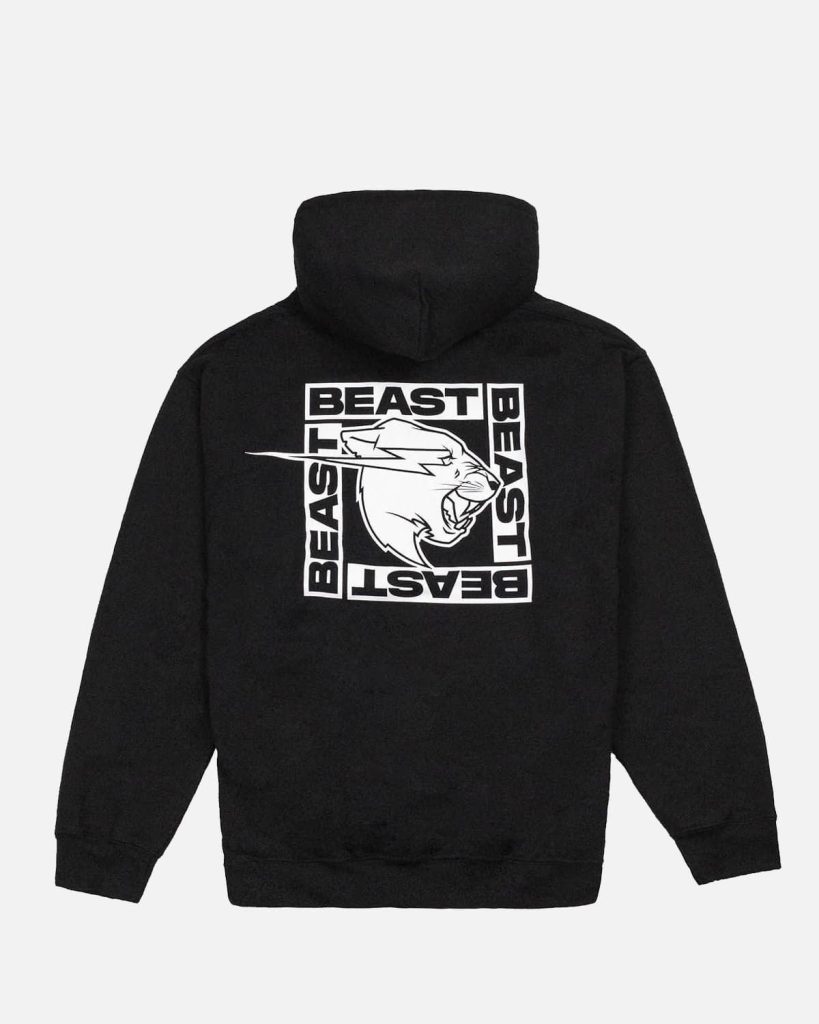 MrBeast Inverted Box Logo Hoodie - MrBeast Shop